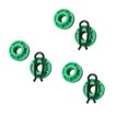thumbnail image 5 of 4 Pcs Window Regulator Guide Roller Clip Front Power Window Regulator Guide Roller for 9-5 9-3 900, 5 of 5