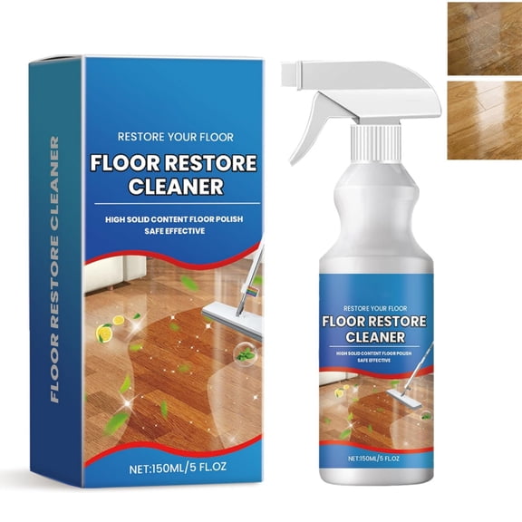 Floor Restorer & Cleaner -Formula to Clean, Condition, Polish, Protect & Shine Hardwood, Laminate, Tile, Bamboo & Stone Floors