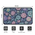 thumbnail image 5 of Pioneer Flower Floral Print Pattern Door Rugs,Washable Non Slip Door Mats Indoor,Decorative Door Mats,Entry Mat Indoor for Entrance,Bedroom,Kitchen,Bathroom,30"x17", 5 of 6