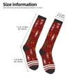 thumbnail image 2 of Logiee Merry Christmas Print Gift Stocking Stuffers,Adult Stockings,Novelty Socks,Funny Socks Birthday Running Walking Sleeping, 2 of 6