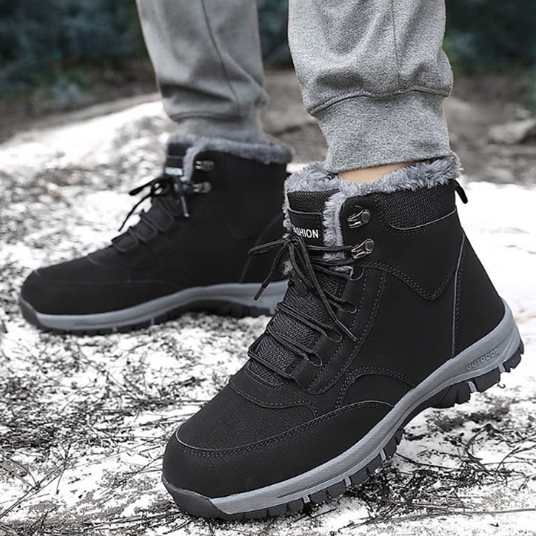 adviicd Snow Boots for Men Waterproof Men display picture 1
