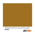 thumbnail image 2 of AK Interactive AFV Real Color RC064 Earth Yellow RAL8002 10ml Hobby Paint, 2 of 2