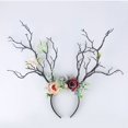 thumbnail image 2 of Accesorios para el cabello con flores exageradas de la rama de la pequeña hada Mori, tocados de asta, accesorios para el cabello, accesorios fotográficos para niños, diadema de actuación, 2 of 6