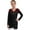 Red, variant on Aislor Kids Girls Shiny Beads Long Sleeve V Neck Gymnastic Leotard Dance Yoga Bodysuit with Shorts Red 10