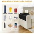 thumbnail image 4 of Couch Cup Holder -The Drink Holder for Your Sofa，Couch Caddy for Middle of Couch Sofa armrest Tray Table, 4 of 6