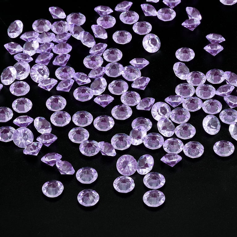 10,000 Pcs Light Coffee Fake Crystal Confetti - 3mm Acrylic Diamonds For Wedding Table Scatter, Vase Fillers