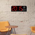 thumbnail image 4 of jifeng Digital Alarm Clock 4 Level Adjustable Brightness for Bedside Dorm Classroom Red, 4 of 7