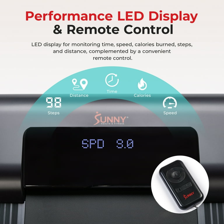 Sunny Health & Fitness Indoor Cardio Desk Walking Machine