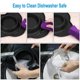 thumbnail image 5 of Cuenco doble antideslizante para perros con tapete de silicona, comedero para agua y comida de acero inoxidable duradero, cuencos para beber y alimentar mascotas para perros y gatos, 5 of 5