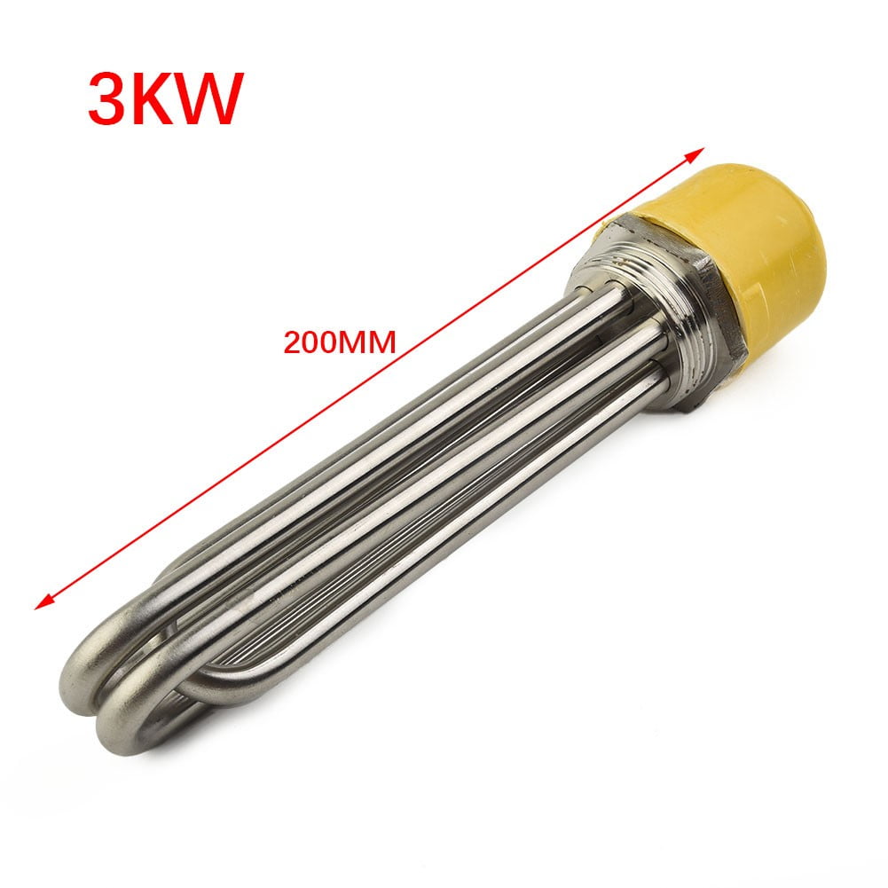 AC230V 3KW Metal Water Heater Boiler Electric Tube Heating Element -  Walmart.com