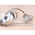 thumbnail image 5 of HUANGZHEN 500ml Stainless Steel Glass Spherical Flower Tea Pot, 5 of 5