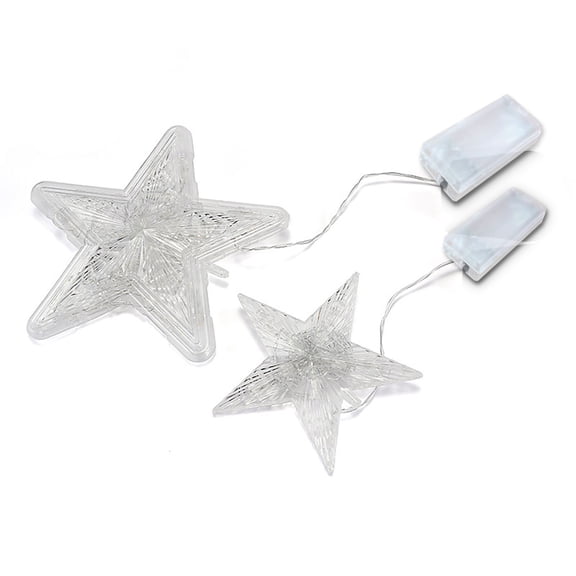 Lilixerw Christmas Tree Topper Star Shaped Lights Ornament,9.06 Inch Star Tree Decoration Topper,Christmas Decoration Night Light