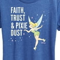 thumbnail image 3 of Tinker Bell - Faith Trust Pixie Dust - Ladies Short Sleeve Classic Fit Tee, 3 of 5