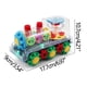 thumbnail image 3 of Coche de juguete transparente con engranajes móviles y luces LED | Tren de juguete a pilas para niños pequeños | Coche mecánico educativo con música y espectáculo de luces, 3 of 5