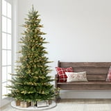 Puleo 7.5ft Pre-lit Slim Aspen Fir Tree With 450 Clear Lights 