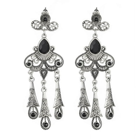 Makeup Party Gatsby Ball Vintage Pearl Earrings Necklace Gem Tiara Gloves Smoke Bar