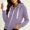 Purple, variant on Vivianyo HD Women's Fall Minimal Zipper Hoodies, Solid Plain Seam White Drawstring Kangaroo Pocket Everyday Light Hoodies for Women, Women's Light Blue, Sizes S-2XL