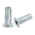 thumbnail image 1 of Unique Bargains Écrous Rivets Multi-Poignées M6, 5 Pcs Insert Fileté Tête Plate Écrou Acier au Carbone Plus Écrous, 1 of 5