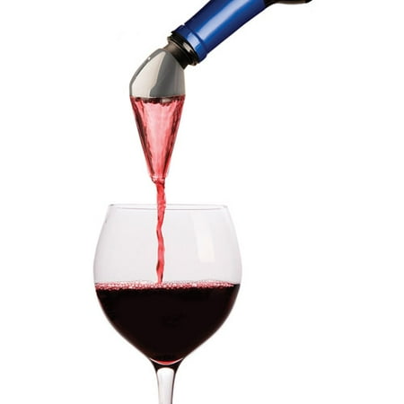 Houdini Aerating Pourer, Silver