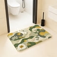 thumbnail image 6 of Roiihwy Bath Mat, Ultra Absorbent Quick Dry Bathroom Floor Mats-Rubber Non-Slip Thin Bathroom Rug Fit Under Door, Faux Suede Surface Shower Rug for Bathtub, Sink, Shower Room, 6 of 6