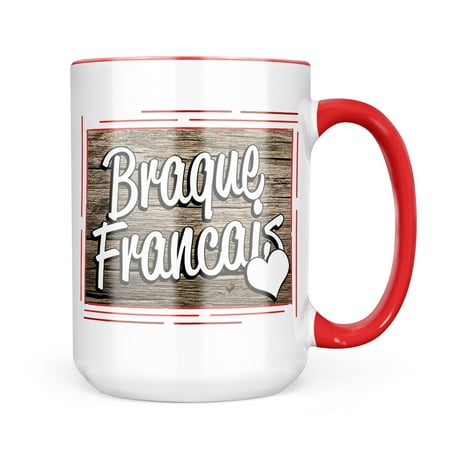 

Neonblond Braque Francais Dog Breed France Mug gift for Coffee Tea lovers