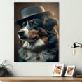 thumbnail image 2 of Designart Mafia Dog IV Canvas Wall Art, 2 of 5
