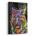 thumbnail image 2 of Epic Art 'Psychedelic Bobcat' by Dean Russo, Acrylic Glass Wall Art, 16"x24", 2 of 8