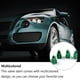 thumbnail image 2 of Riwesomey 4 piezas tapas de vástago de válvula de neumático accesorios de cobertura profesional componentes modificados coches cubierta de Herramientas y ferretería Verde, 2 of 6