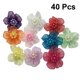 thumbnail image 2 of Small Fabric Flowers For Crafts 40Pcs Decorated Roses For Women Headbands Hair Clips DIY Projects, 2 of 2
