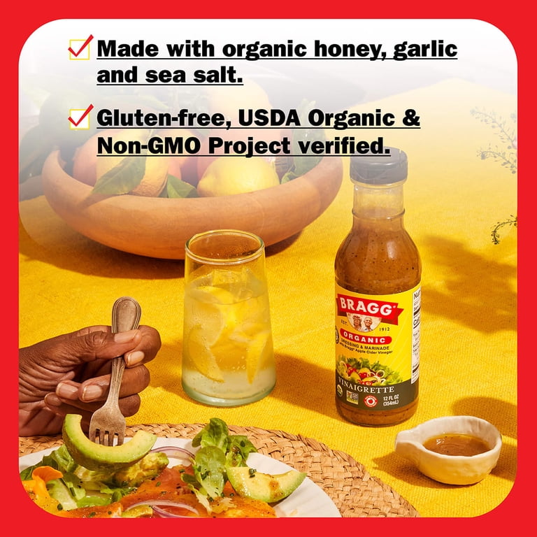 braggs salad dressing Bragg Dressing & Marinade, Fat Free, Hawaiian 12 oz