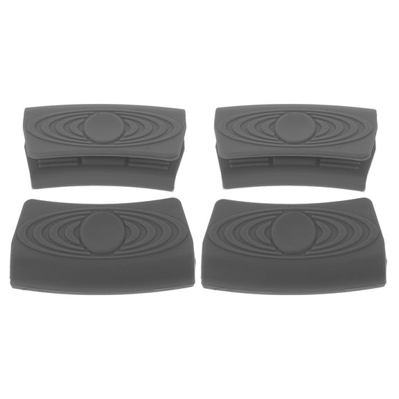 SEWCHICS Pot Grip Handle Sleeves Silicone 4Pcs 3.1x1.6x0.8In