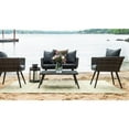 thumbnail image 4 of Unique Loom Patio Outdoor Contemporary Floral Area Rug or Runner, 4 of 6