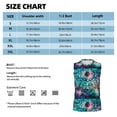 thumbnail image 6 of Bixox Men's Watercolor Mandala Printed Shirt Sleeveless Fitness Tank Top-XX-Large, 6 of 7