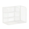 thumbnail image 2 of Organizador de escritorio con portalápices, ahorra espacio y es ideal para documentos y otros usos de oficina. Blanco, 2 of 9