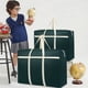 thumbnail image 4 of Bolsa de transporte de gran capacidad - Bolsa de viaje no tejida de 90x48x28cm para mudanzas, colchas y ropa, organizadora portátil con asas, 4 of 4