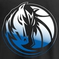 thumbnail image 3 of Men's Black Dallas Mavericks Gradient Logo T-Shirt, 3 of 4