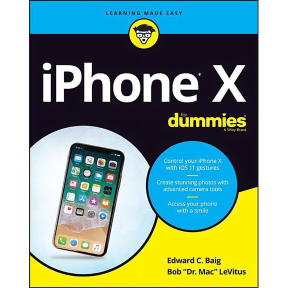 iPhone X for Dummies (Paperback)