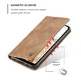 thumbnail image 2 of Samsung Galaxy A52 5G Wallet Case, Galaxy A52 Case, Dteck Lightweight Soft PU Leather Magnetic Folio Flip Case Built-in Credit Card/Money Slots for Samsung Galaxy A52 5G/4G, Brown, 2 of 11
