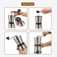 thumbnail image 4 of KABB Molinillos de café manuales  Estilo Vintage Molino de madera para Camping Espresso, 4 of 5