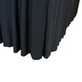 thumbnail image 2 of RTC Group Spandex Rectangular Tablecloth Skirt Table Cover, 6Ft Table, 72" x 30", Black, 4 PK, 2 of 12