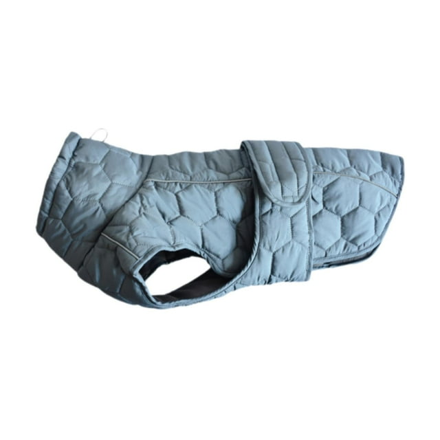 Abrigo cálido para perros, ropa reflectante, traje de nieve para exteriores a prueba de viento, chaleco para cachorros, chaqueta para parques, viajes gris xl