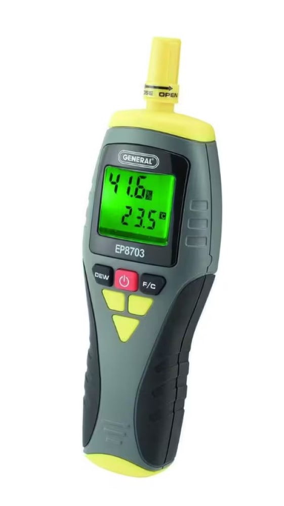 General Tools EP8703 Thermo-Hygrometer with Bright Display