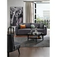 thumbnail image 2 of Enza Home Carino 3-Seater Fabric & Wood Sofa Bed in Dark Gray, 2 of 7