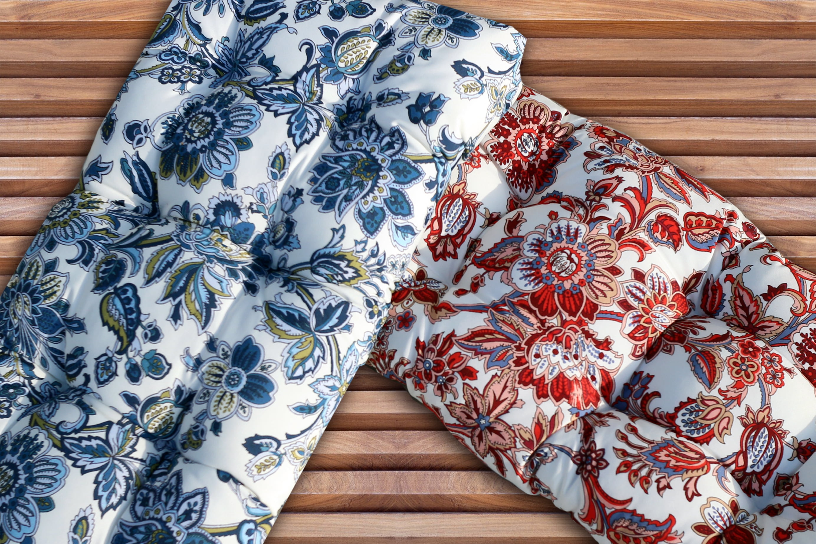Paisley Red Rectangular Outdoor Throw Pillow