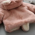 thumbnail image 4 of WOYY Winter Girls Coat Thickened Warm Soft Jacket Outerwear for Kids, Sizes 12-18M, 4 of 7