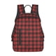 thumbnail image 1 of Fotbe Red Black Plaid Mochila Ligera para Hombres y Mujeres - Duradera y Resistente al Agua, Ideal para Escuela, Trabajo, Viajes y Uso Diario, 1 of 7