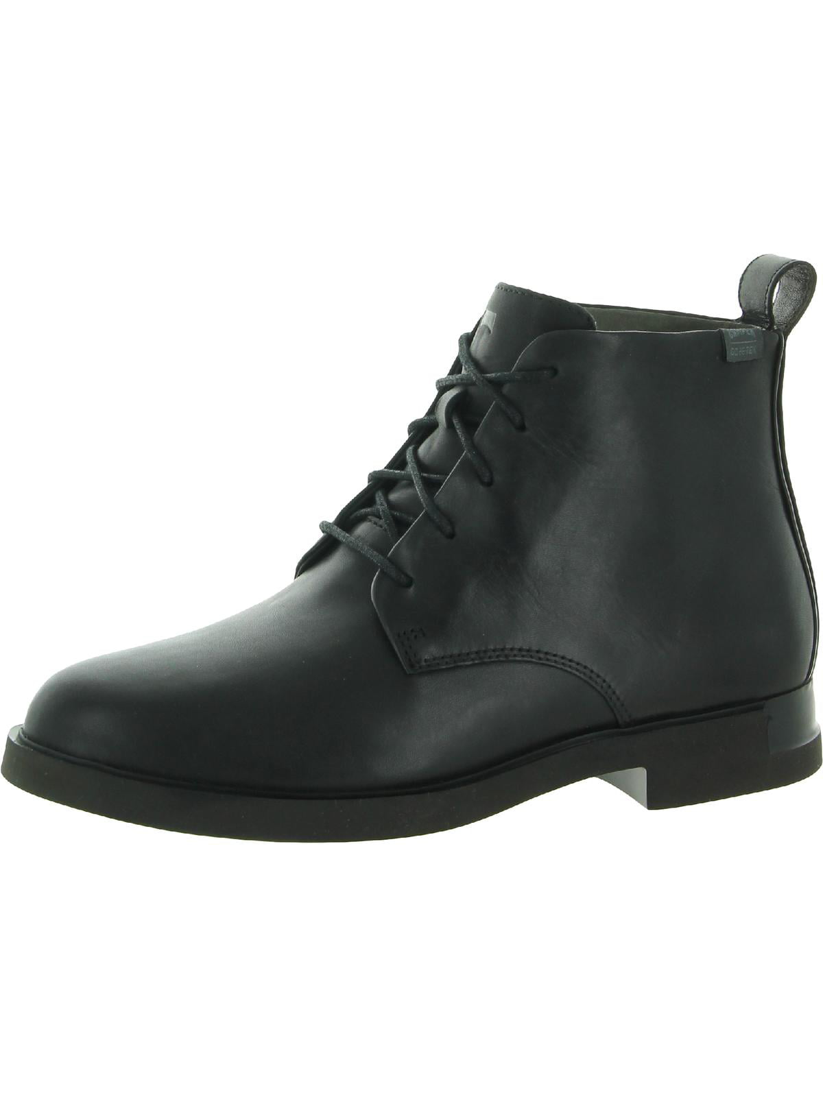 Camper Womens Iman Leather Ankle Combat & Lace-up Boots - Walmart.com