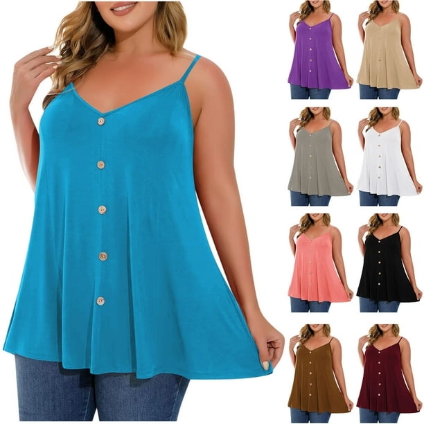 Blazer para mujer,Camisola con botones y cuello en V para mujer, talla grande, poliéster ligero, ropa informal para el hogar, sopatenor