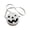 White, variant on Halloween Shoulder Bags, Pumpkin Themed Shoulder Messenger Purse, Funny Handheld Bag for Halloween Holiday Party