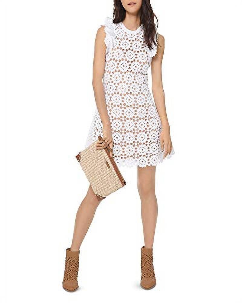 Michael kors floral medallion lace top Clearance